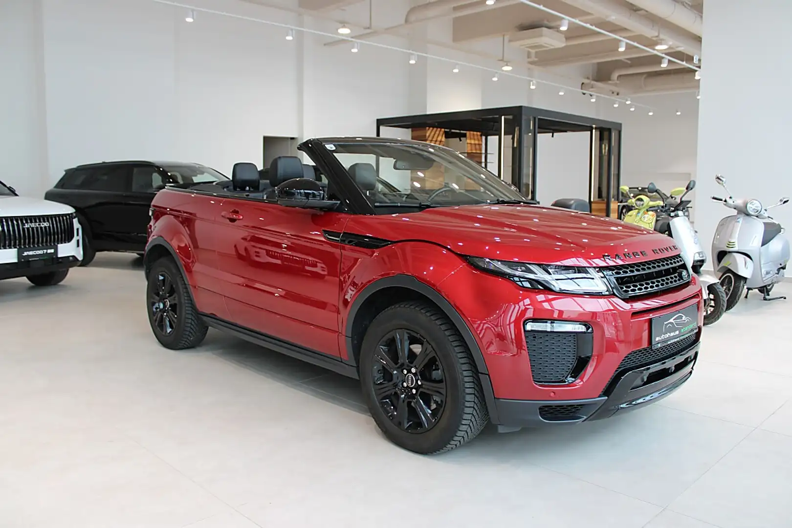 Land Rover Range Rover Evoque Cabriolet SE Dynamic 2,0 Si4 Aut. **Allrad** Rot - 1