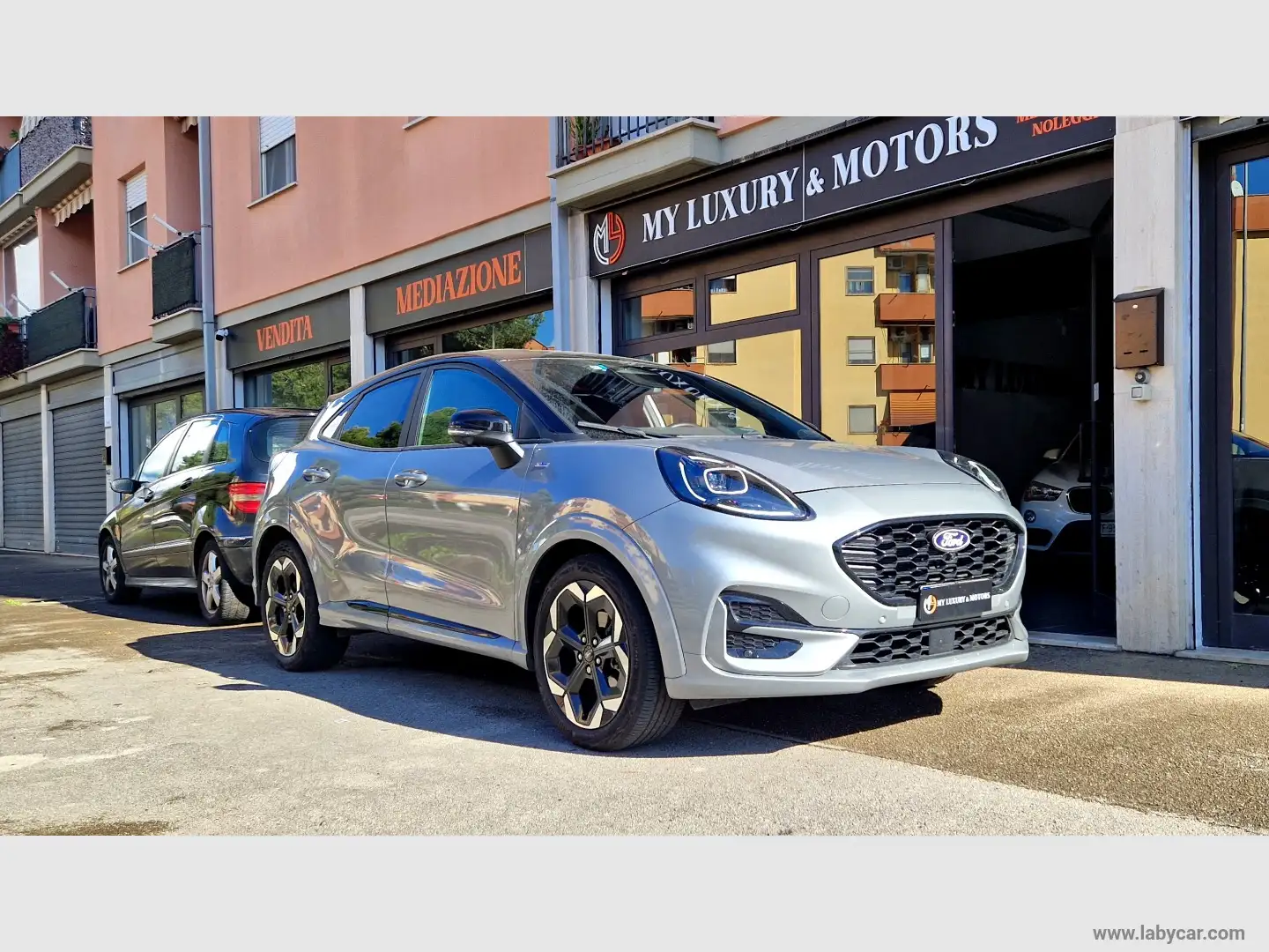 Ford Puma 1.0 EcoBoost Hyb. 155CV aut. ST-L.X GARANZIA UFF*P Grigio - 1