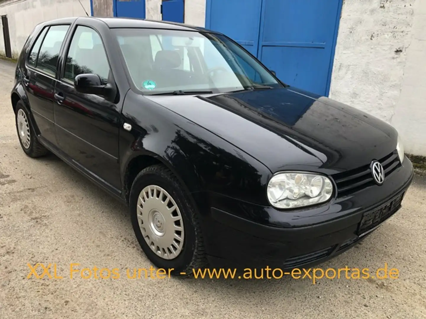 Volkswagen Golf IV Champ Klima 4Tür,4el.F,8 fach bereift Noir - 1