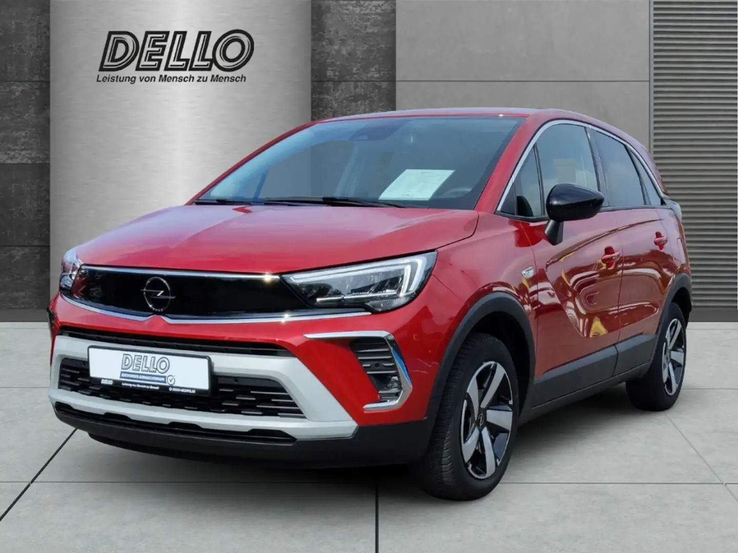 Opel Crossland Elegance Paket Turbo 1.2 Allwetter Navi LED Apple Rot - 1
