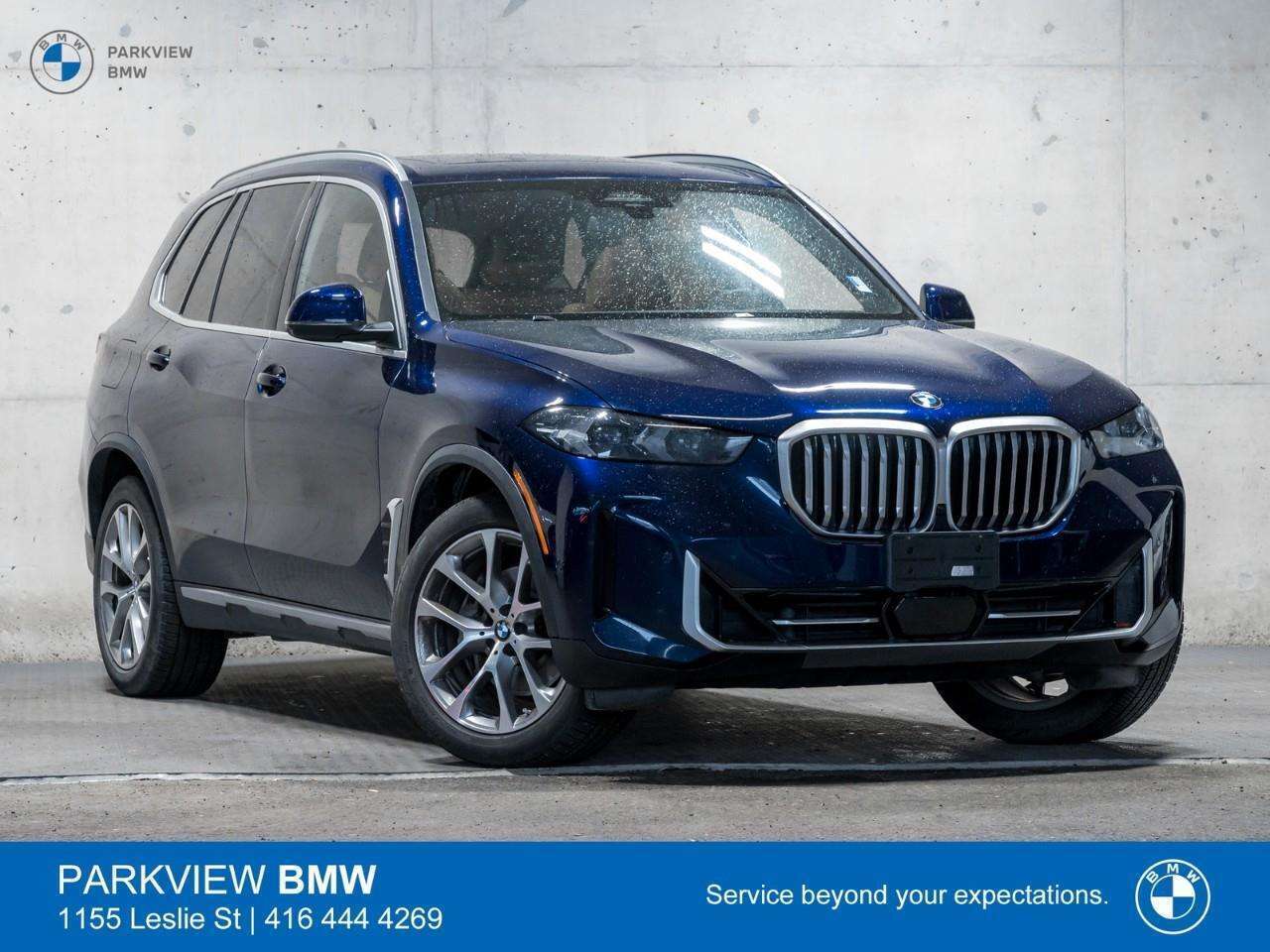 2024 BMW X5 CPO 20" HUD CARPLAY DRIVRASST HKSOUND LED DRIVE.R