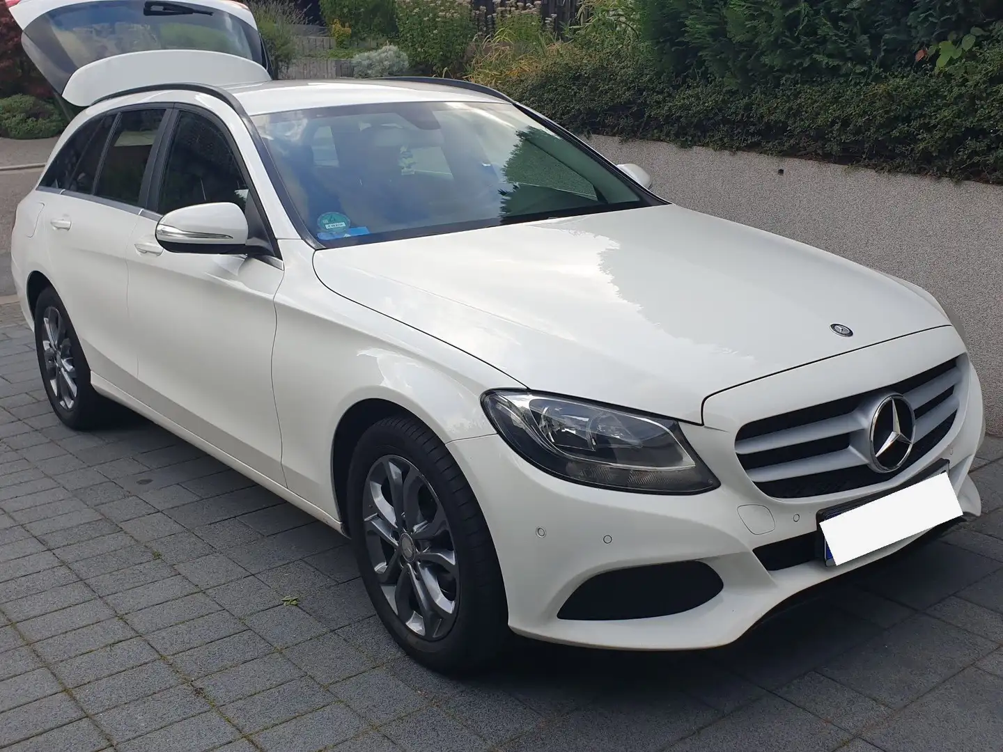 Mercedes-Benz C 200 C 200 (BlueTEC) d T Biały - 1