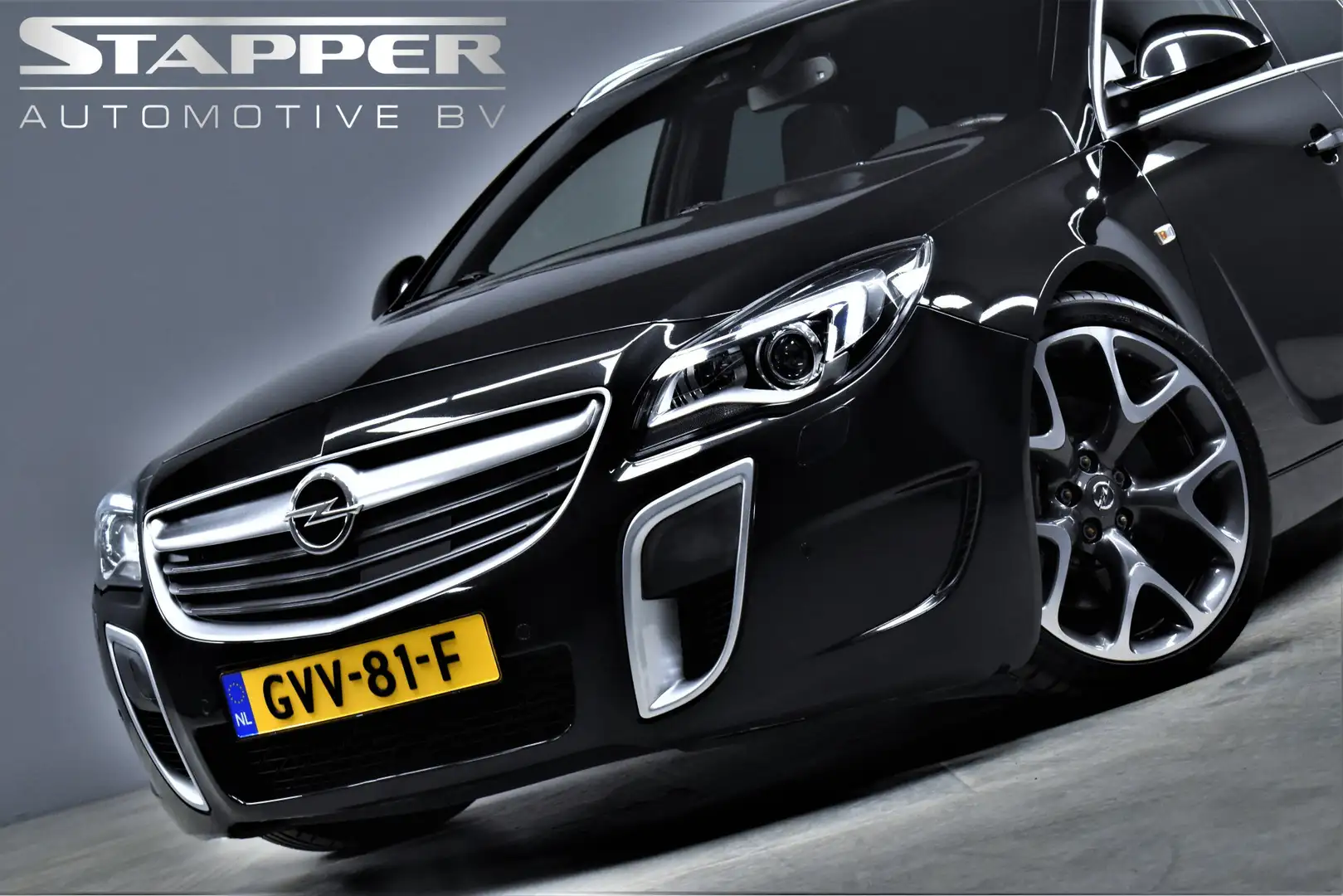Opel Insignia Sports Tourer 2.8 T V6 325pk OPC 4x4 Automaat Pano Czarny - 2