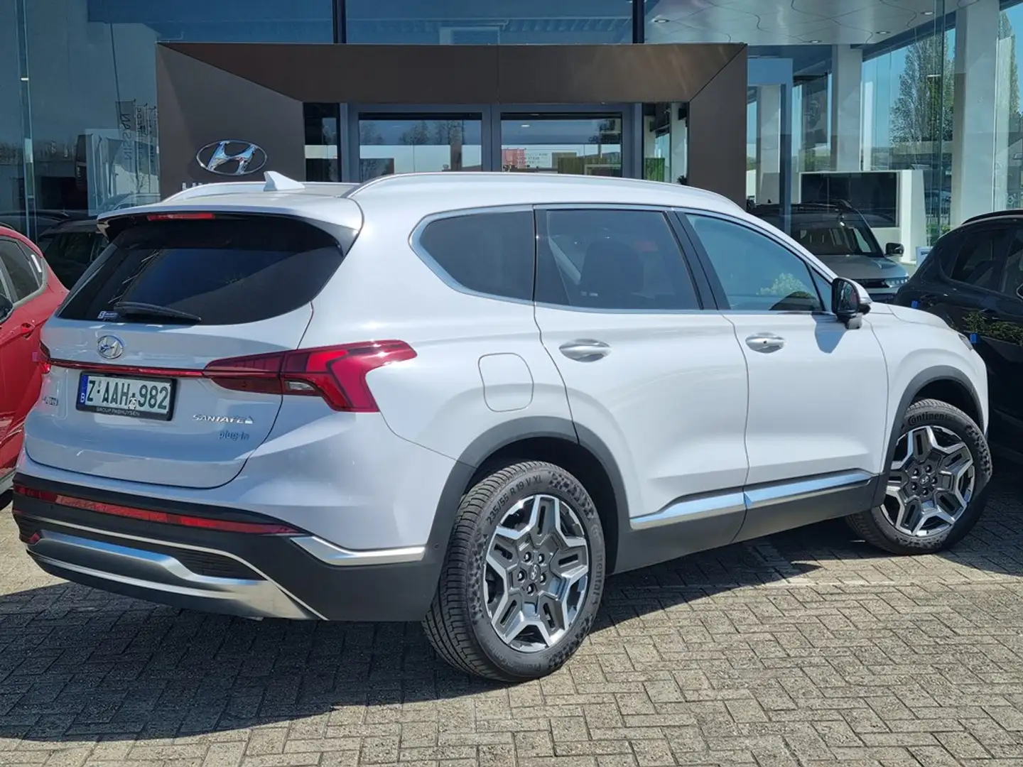 Hyundai SANTA FE E1a Shine Safety Sensation PHEV 5d 1.6 T-GDi 265 A Blanco - 2