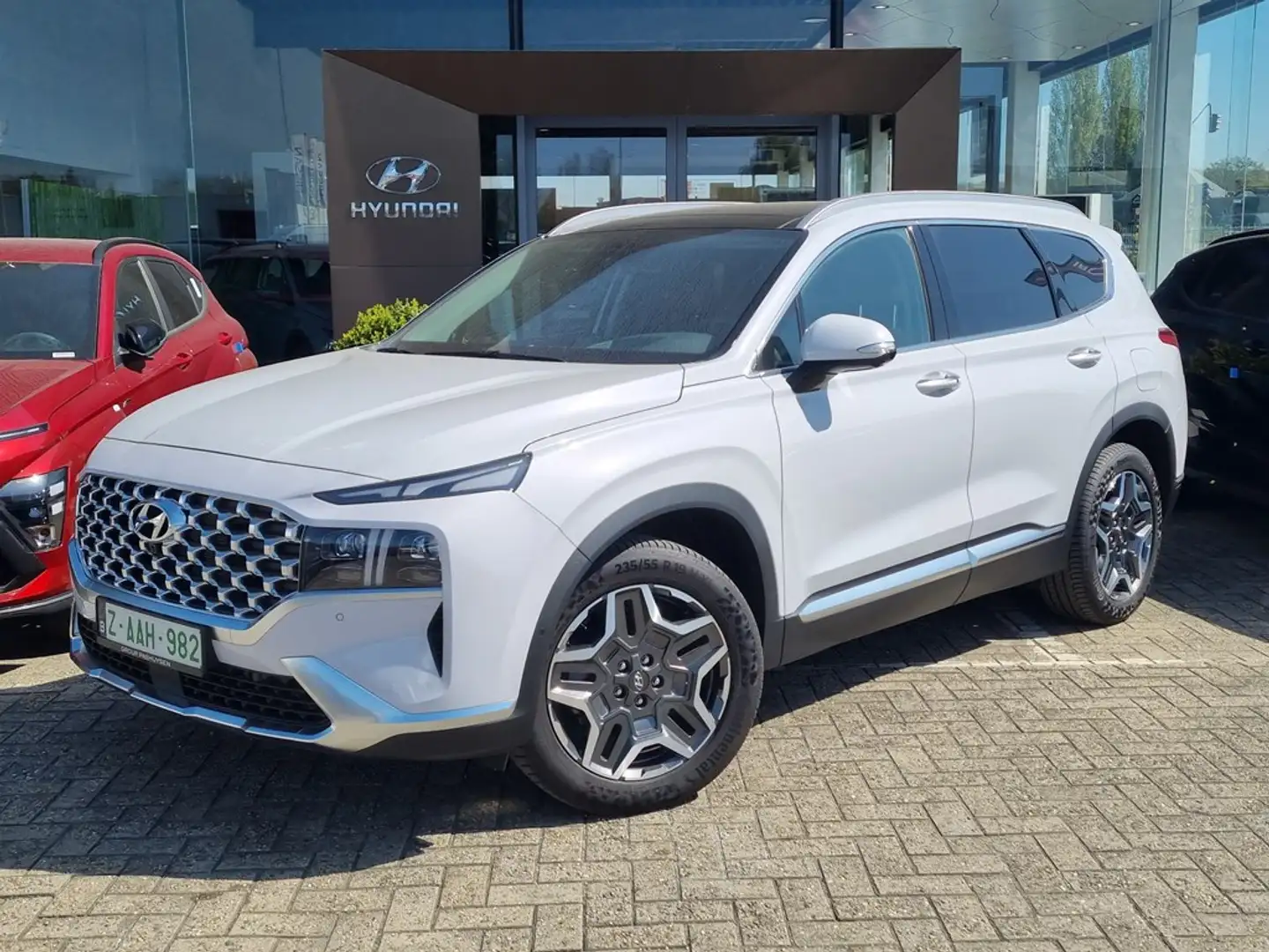Hyundai SANTA FE E1a Shine Safety Sensation PHEV 5d 1.6 T-GDi 265 A Blanco - 1