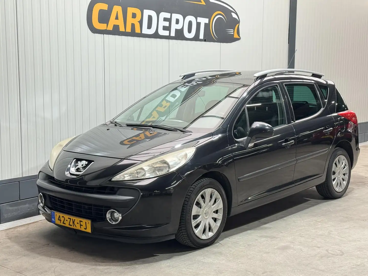 Peugeot 207 SW 1.6 VTi XS Zeer netjes Airco Panorama Fekete - 1