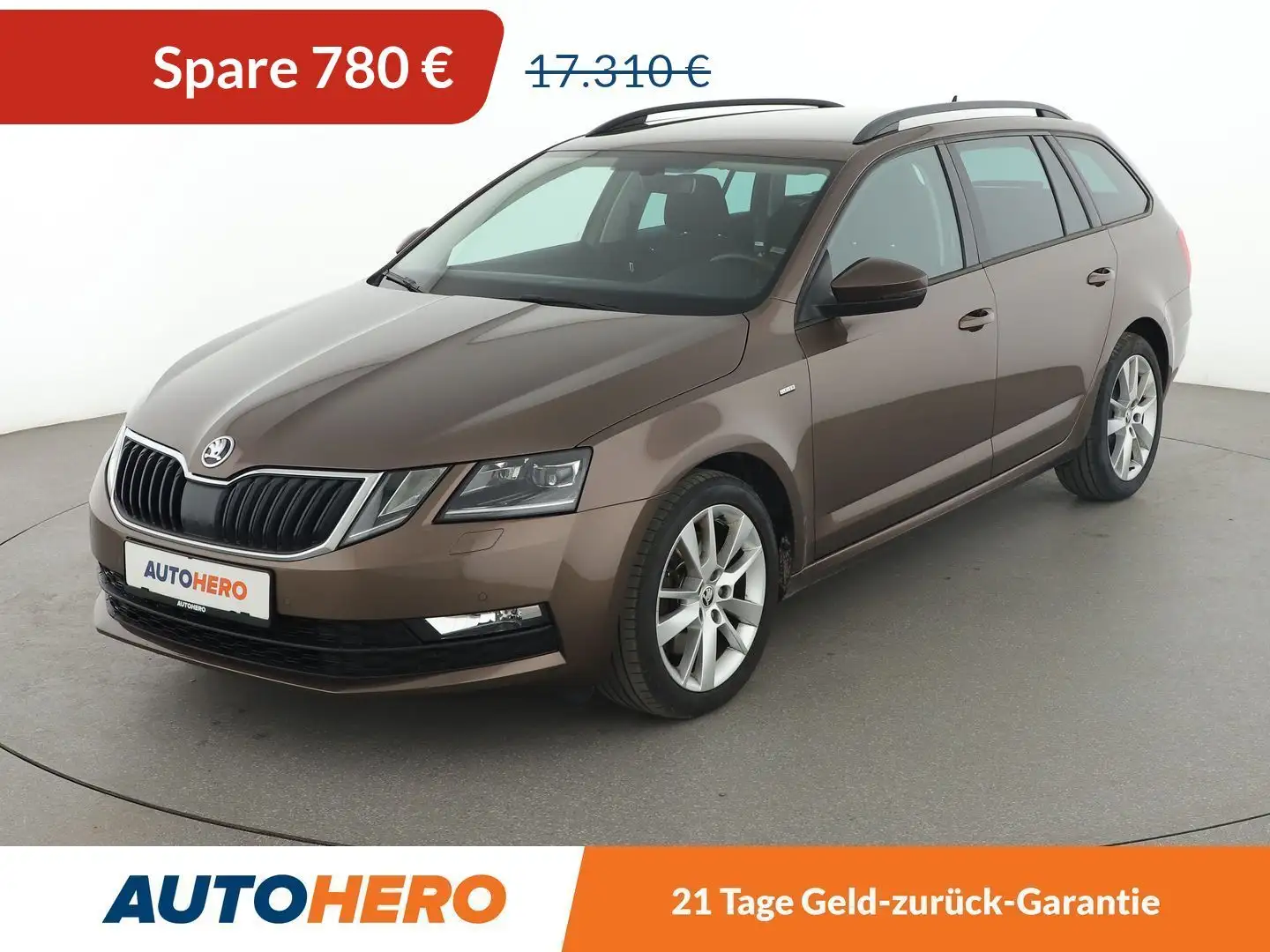 Skoda Octavia 2.0 TDI Clever*NAVI*LED*PDC*SHZ*AHK*KLIMA* Braun - 1