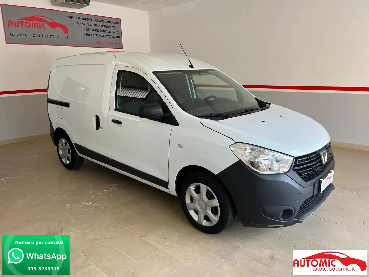 Dacia Dokker Dokker 1.5 blue dci Essential 2 posti 6 marce Bianco - 1