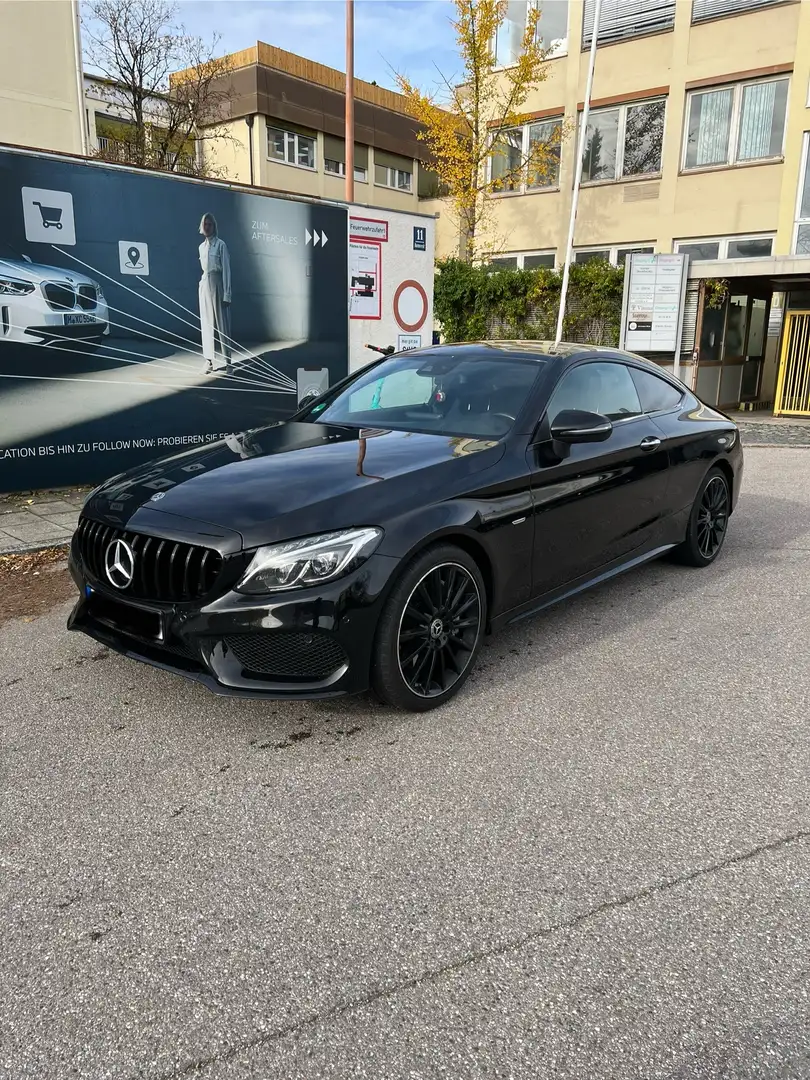 Mercedes-Benz C 400 Coupe 4Matic 9G-TRONIC Night Edition Schwarz - 1