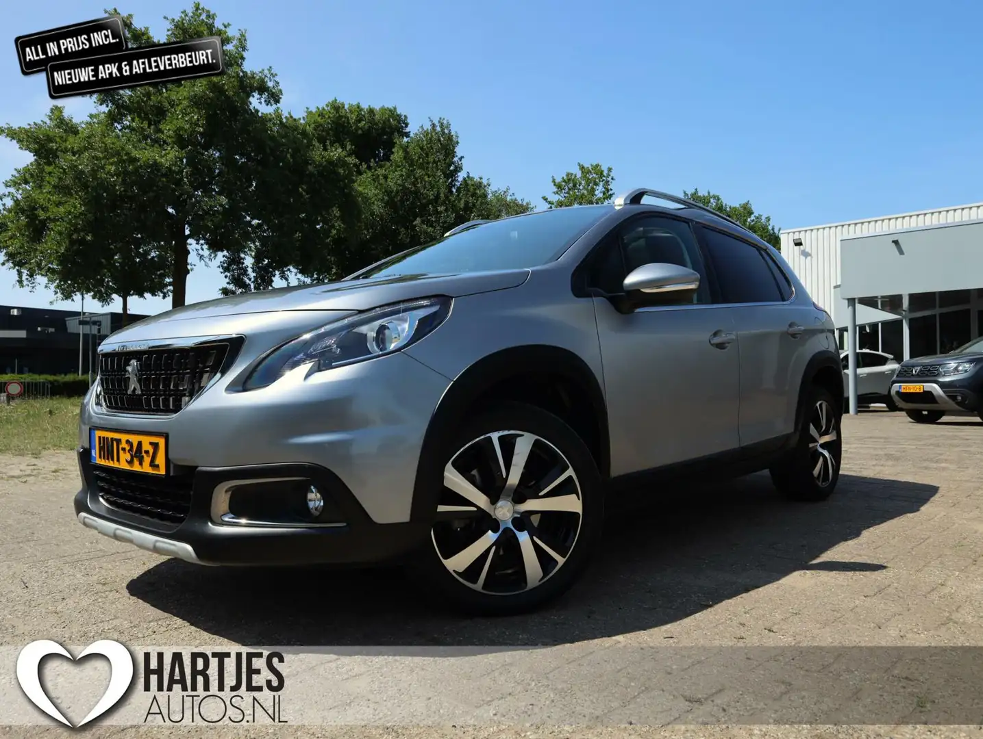 Peugeot 2008 1.2 PureTech Allure 131pk (Vol-Opties!) Grijs - 1
