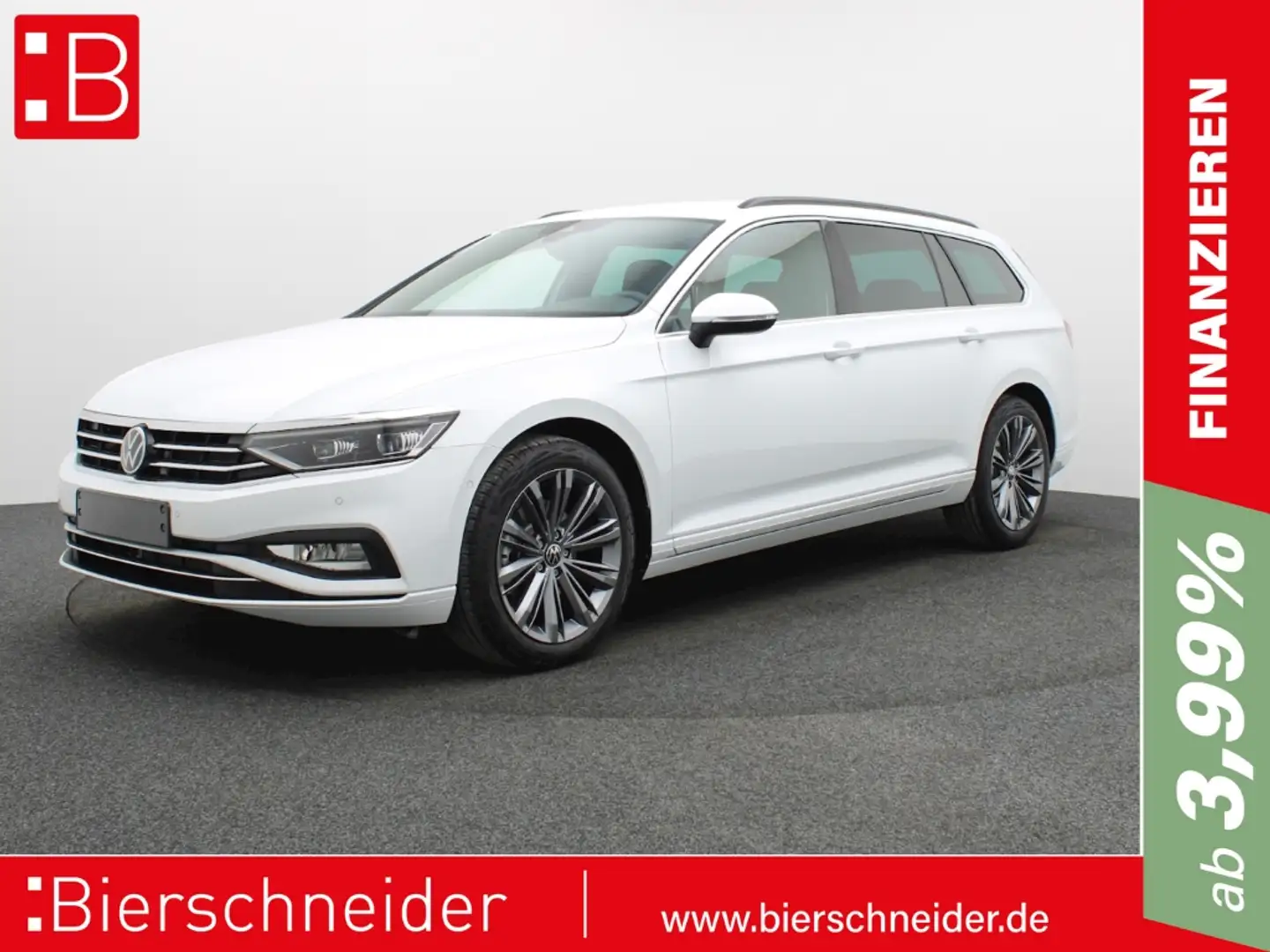 Volkswagen Passat Variant 2.0 TDI DSG Business AHK DCC ALU 18 Weiß - 1
