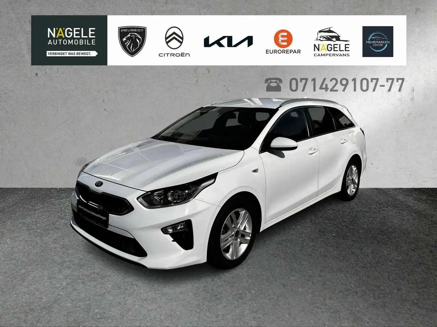 Kia Ceed SW / cee'd SW Ceed SW 1.5 T-GDI Vision+Navi+Klima+SHZ+Regens. Weiß - 2