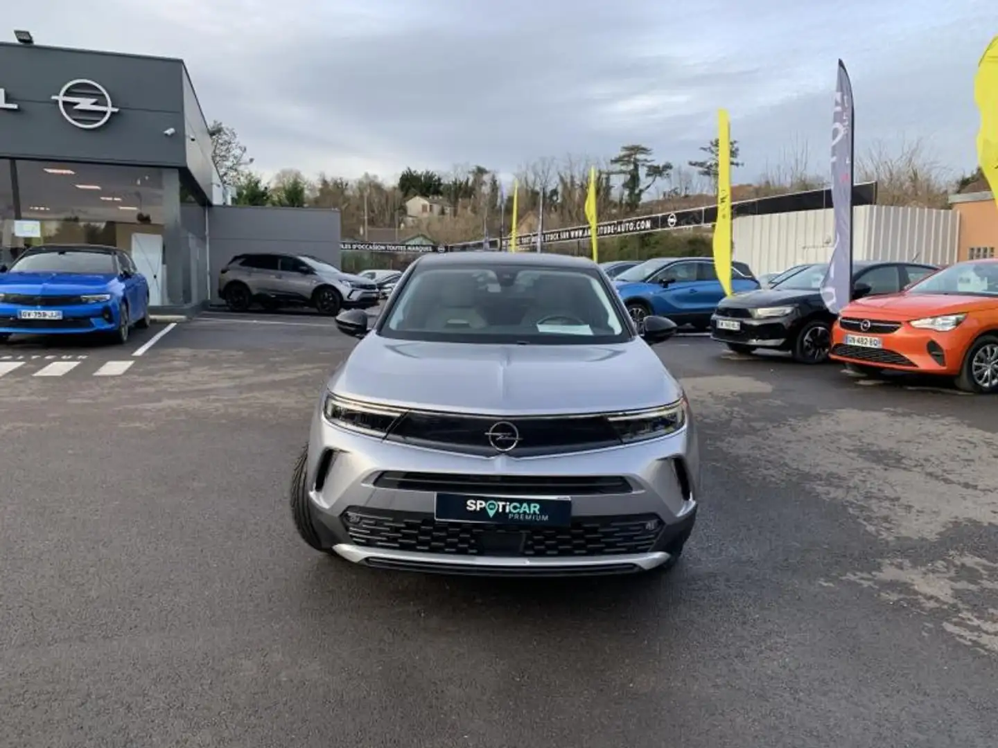 Opel Mokka-E Mokka-e 136ch Elegance Gris - 2