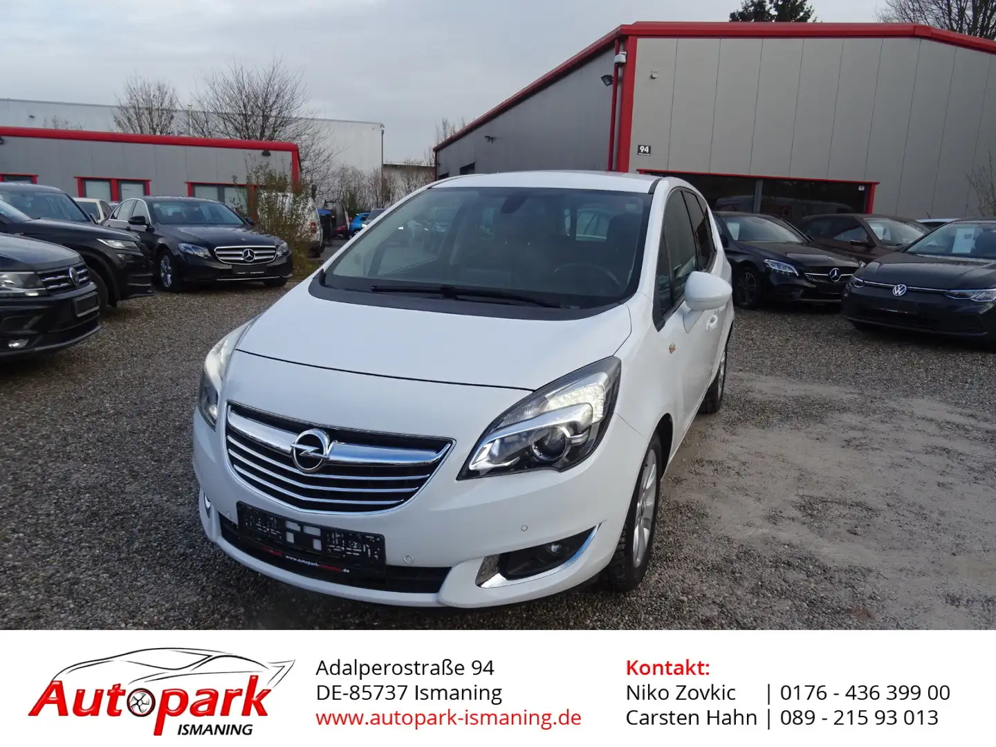 Opel Meriva B Innovation Weiß - 1