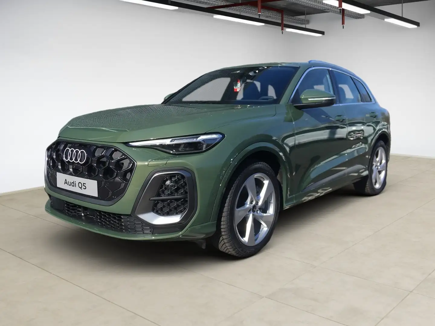 Audi Q5 2.0 TDI quattro Matrix KLIMA NAVI LEDER ALU Grün - 2