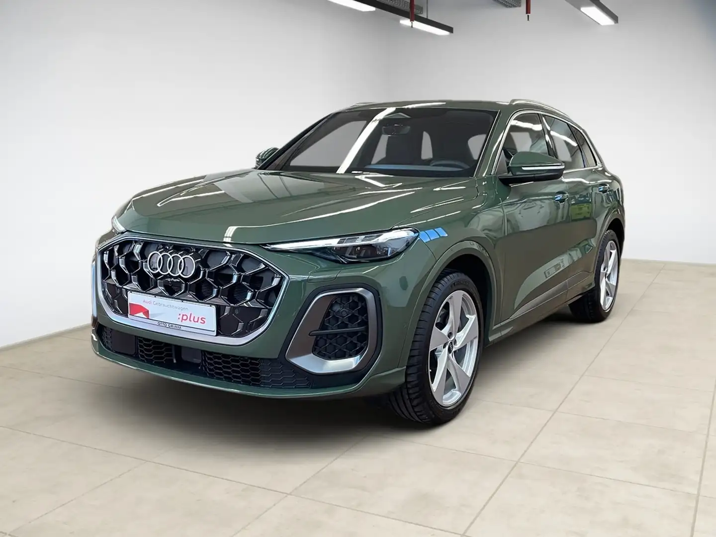 Audi Q5 2.0 TDI quattro Matrix KLIMA NAVI LEDER ALU Grün - 2