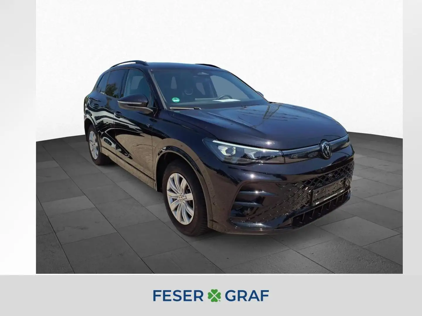 Volkswagen Tiguan 2.0 TDI DSG R-LINE HD-MATRIX ACC KAM SHZ Schwarz - 1