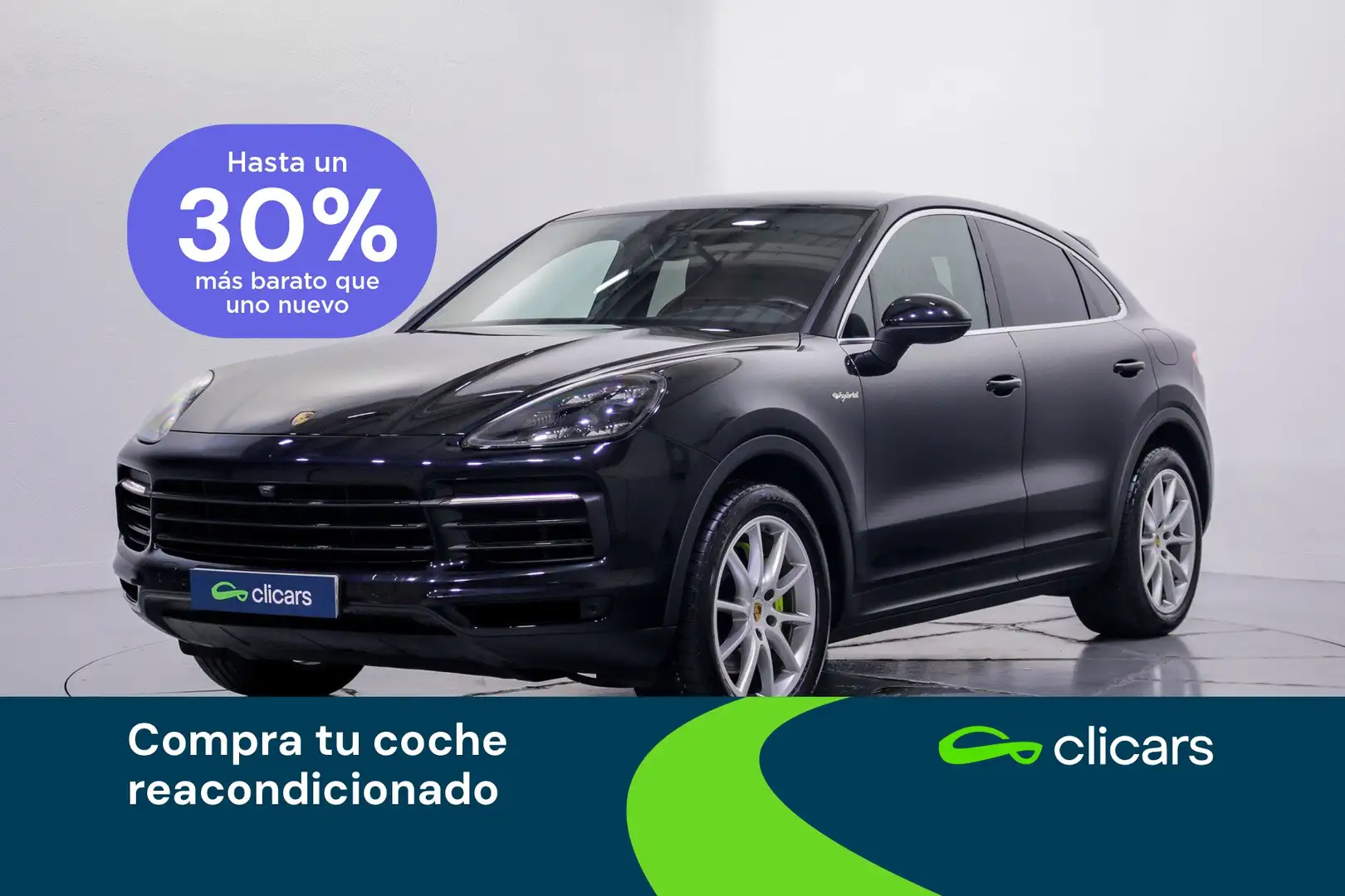 Porsche Cayenne E-Hybrid Aut. Noir - 1