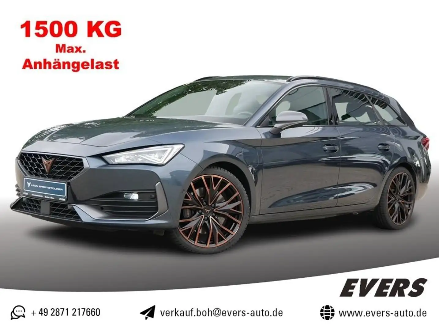 CUPRA Leon ST 1.4 e-HYBRID VZ DSG AHK+19Z.ALU+ACC+SHZ - 1