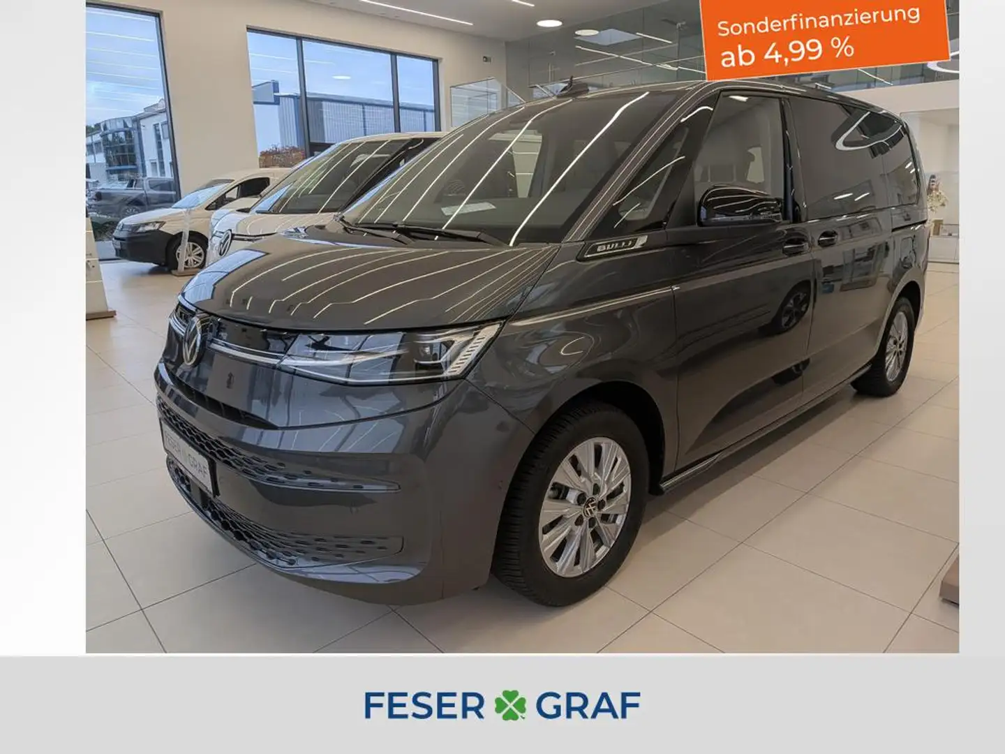 Volkswagen T7 Multivan 2.0 TSI Life Pano AHK Navi IQ.Light Grau - 1