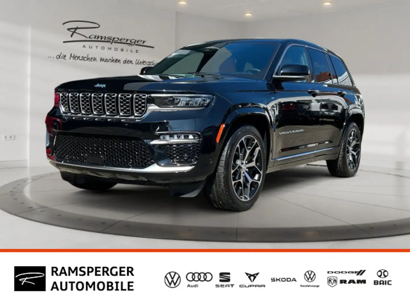 Jeep Grand Cherokee 4xe Summit Reserve Noir - 1
