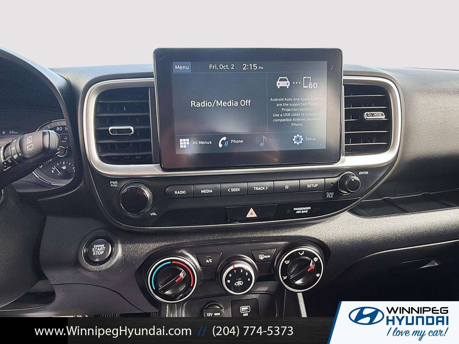 used 2020 Hyundai Venue car, priced at $15,500