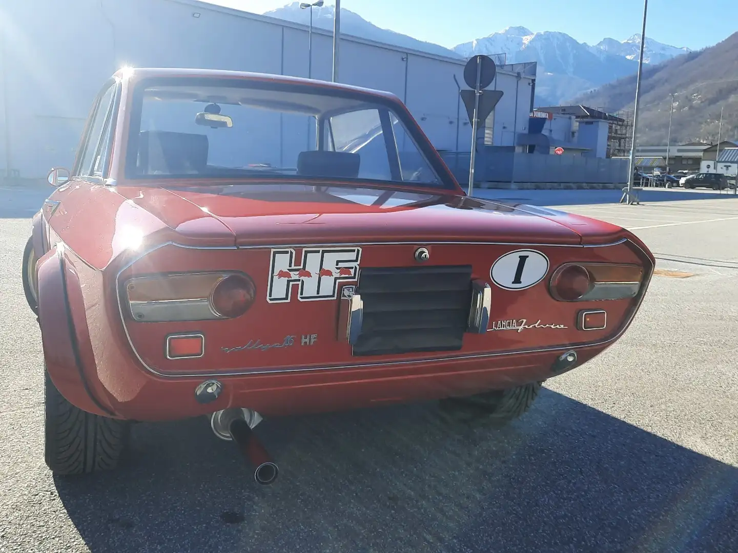 Lancia Fulvia HF Rot - 2