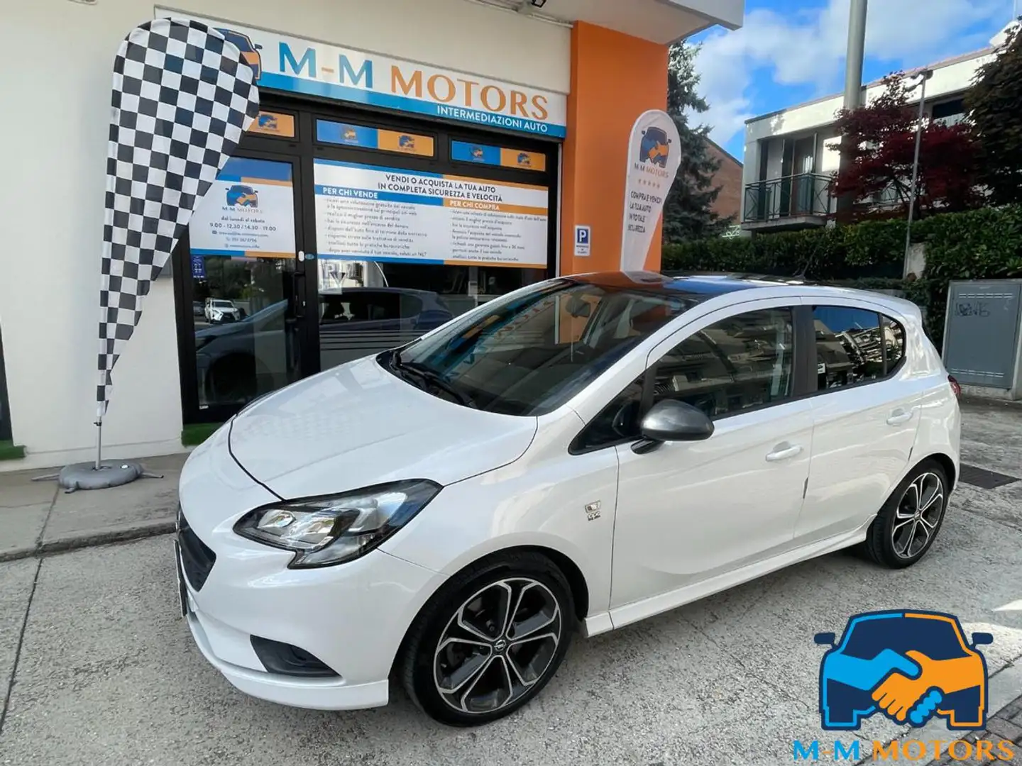Opel Corsa 1.4 Turbo 150CV Blanc - 1