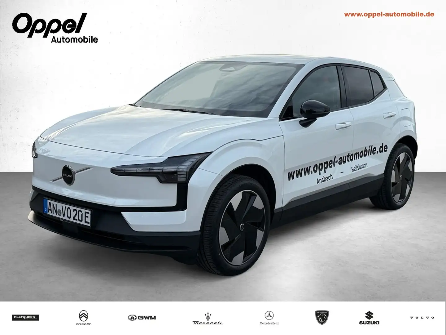 Volvo EX30 EX 30 Ext.R.*2WD*Plus*Sing.M*Wnter-P.*Heckf.dkl. Blanc - 1