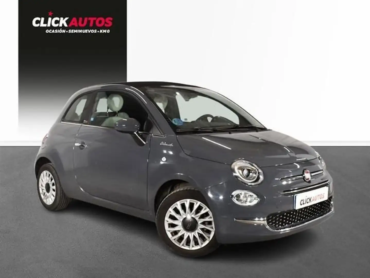 Fiat 500 1.0 Hybrid 70CV Dolcevita Gris - 2
