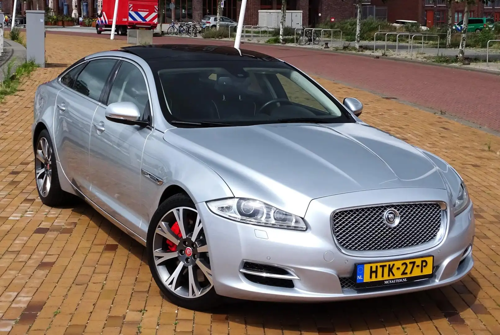 Jaguar XJ 5.0 V8 SC Supersport LWB Portfolio 98dkm Vol! Grijs - 2