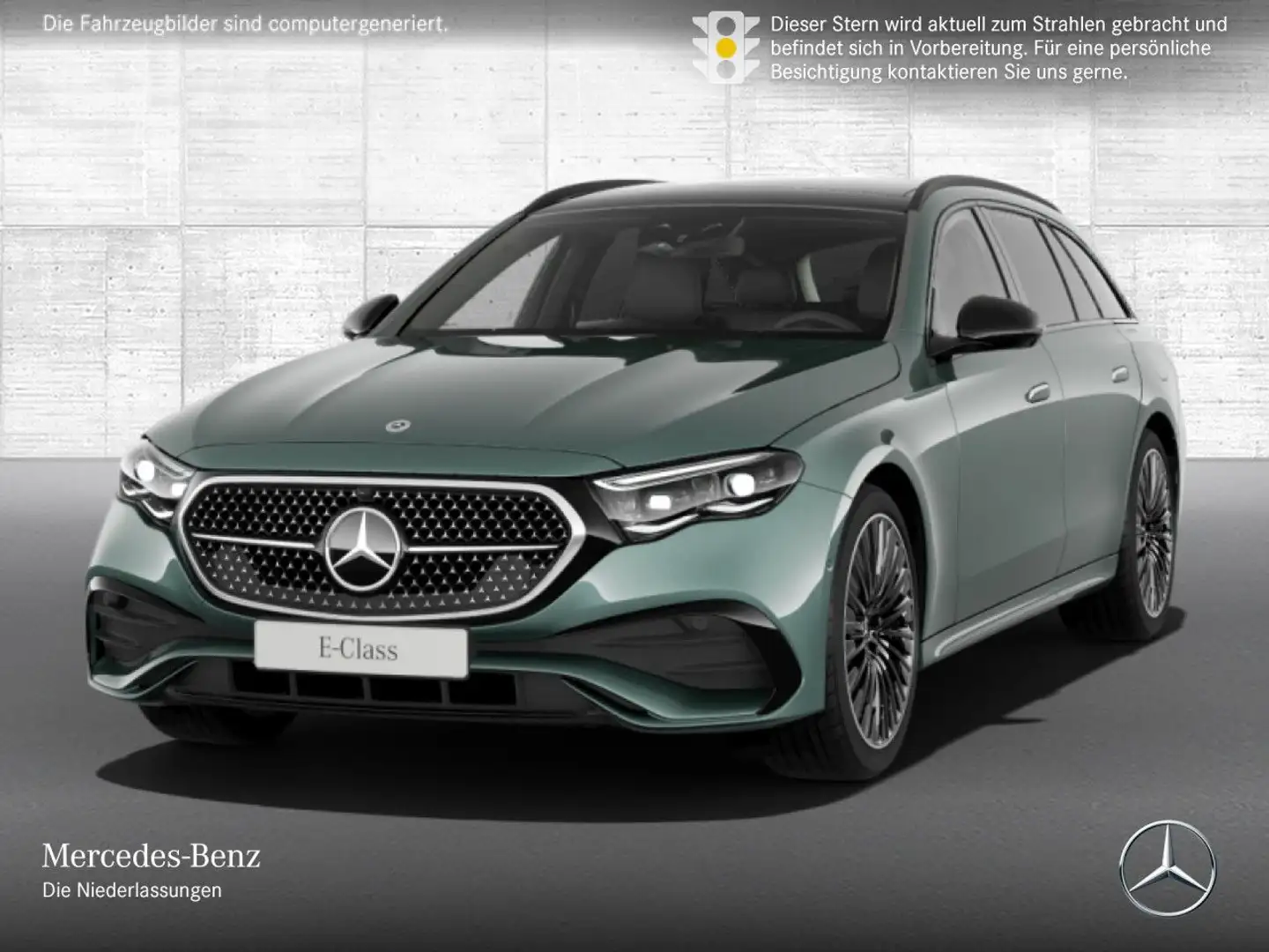 Mercedes-Benz E 300 e T AMG Exkl-Paket Fahrass Airmat Pano AHK Silber - 2