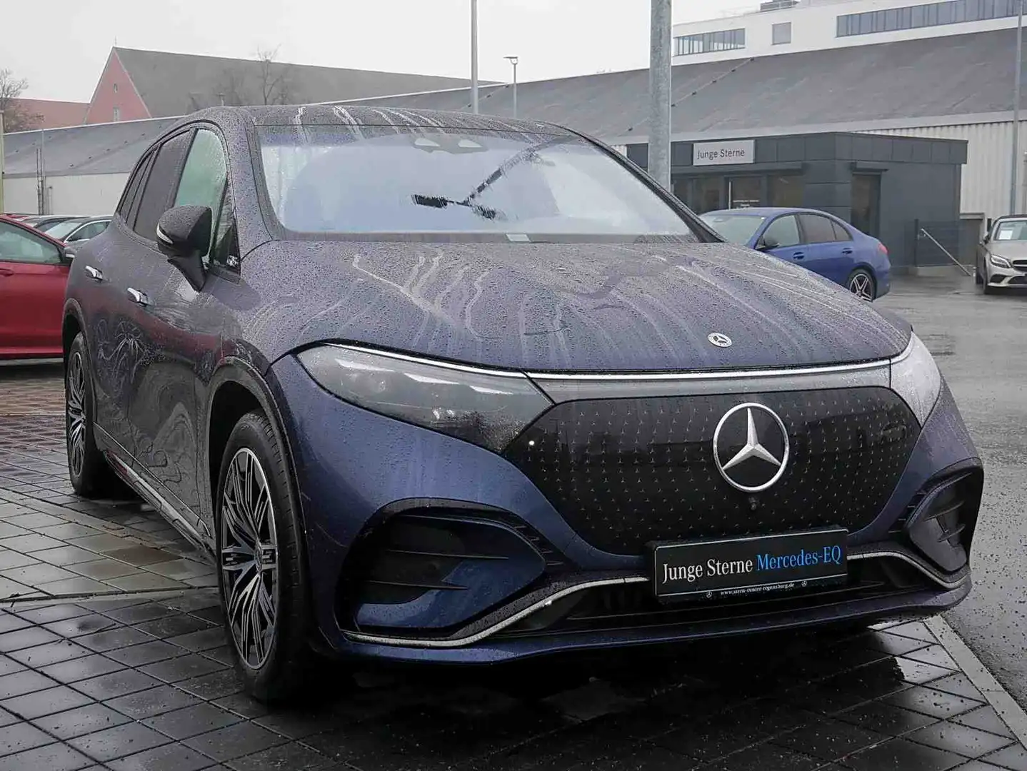 Mercedes-Benz EQS 4M SUV AMG PREMIUM PLUS+PANO+FOND TV+AIR Azul - 2
