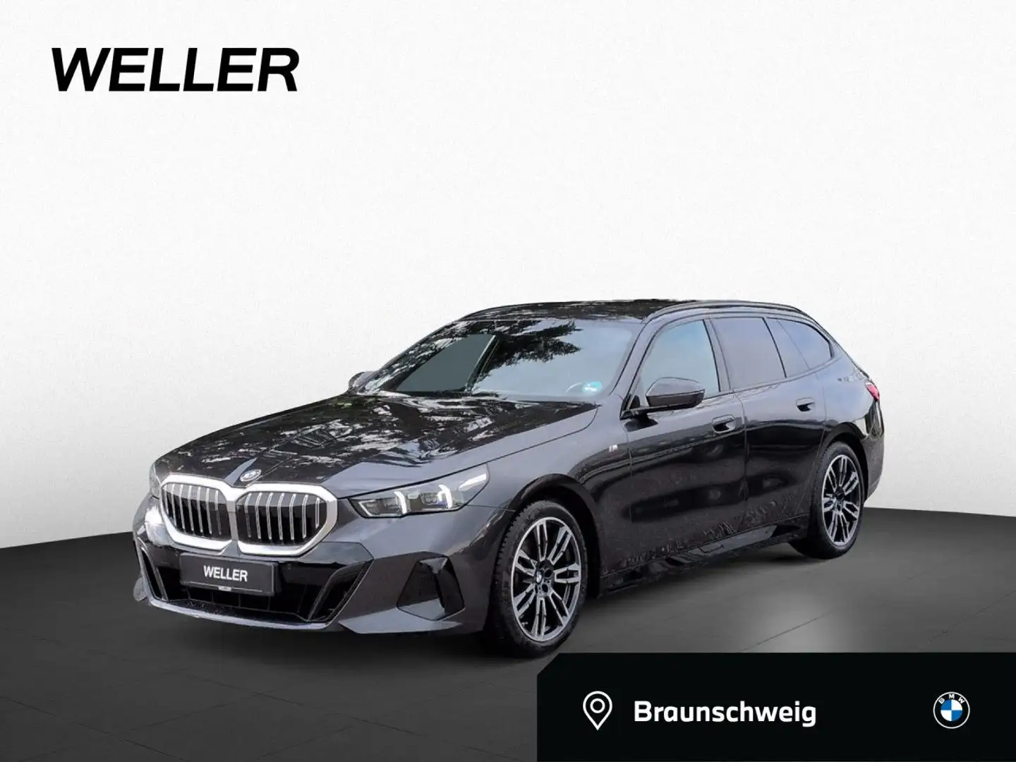 BMW 520 d xD Tour M SPORT DAProf 360° AHK H/K StndHzg Grijs - 1