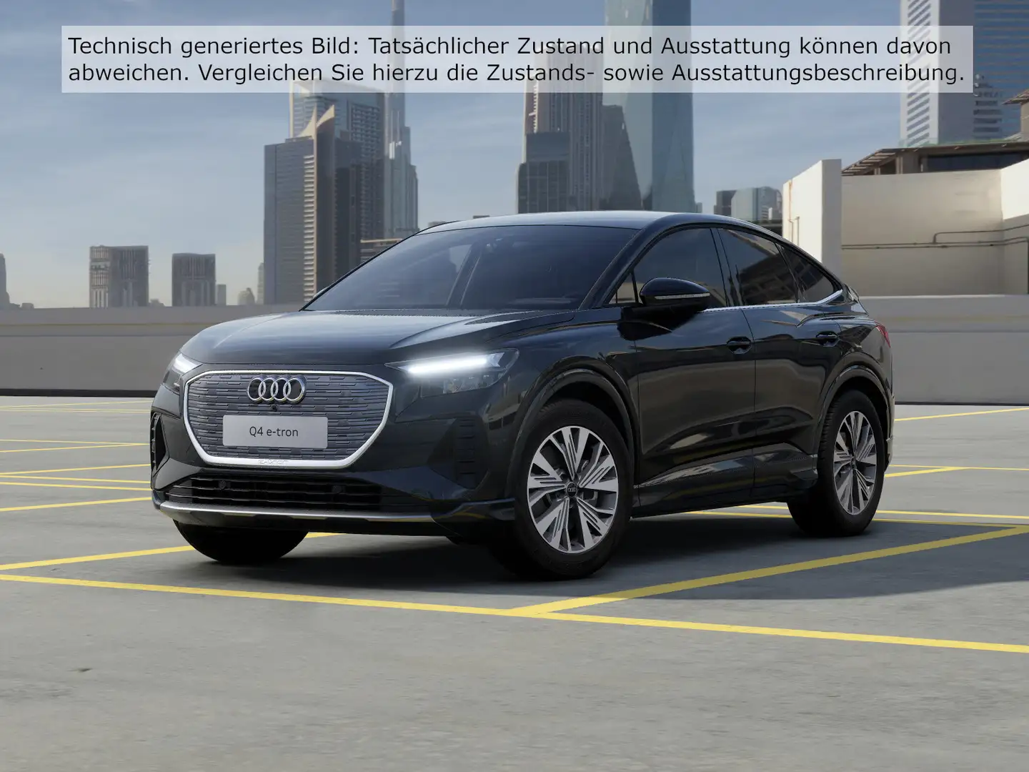 Audi Q4 e-tron Q4 Sportback 40 e-tron advanced LED Navi Tempoma Schwarz - 1