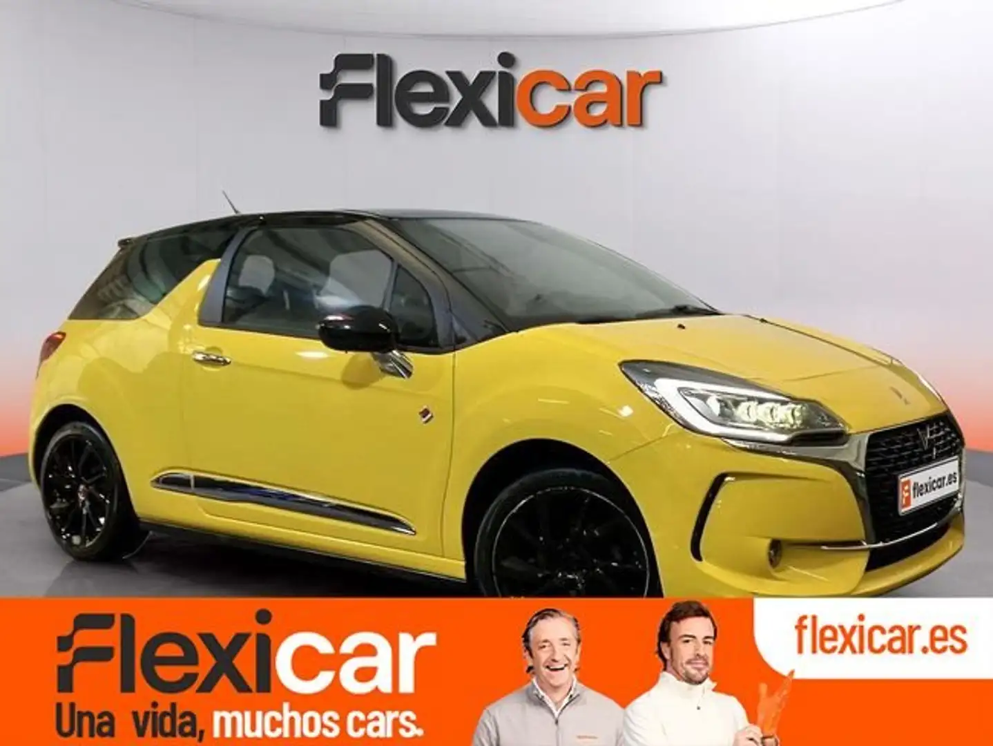 DS Automobiles DS 3 1.2 PureTech S&S Performance Line 110 Jaune - 1