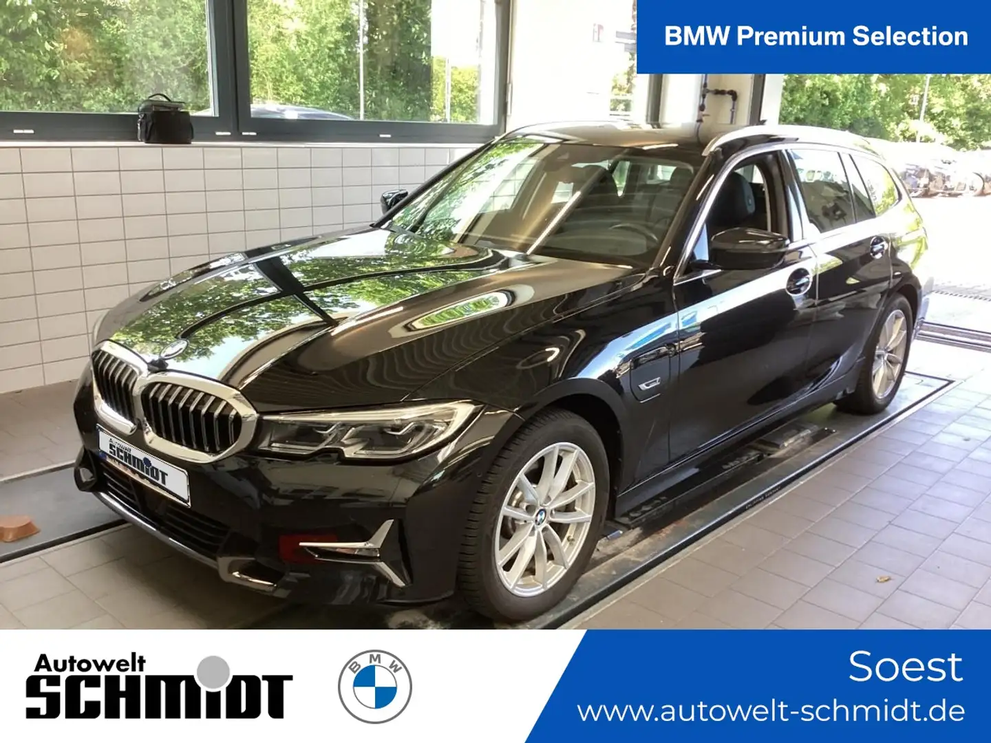 BMW 320 e Touring Luxury Line + 2Jahre-BPS,.GARANTIE Noir - 1
