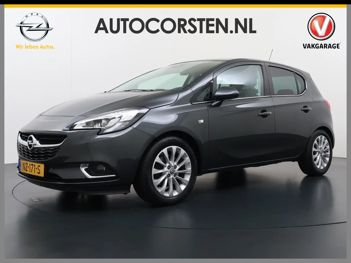Opel Corsa Turbo 90pk 5d Innovation Bi-Xenon Camera PDC Trekh Grijs - 1