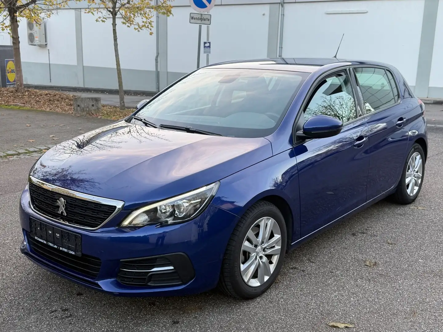 Peugeot 308 Active TÜV NEU/LED/TEMPOMAT/R-CAM/NAVI/AHK/ Blau - 2