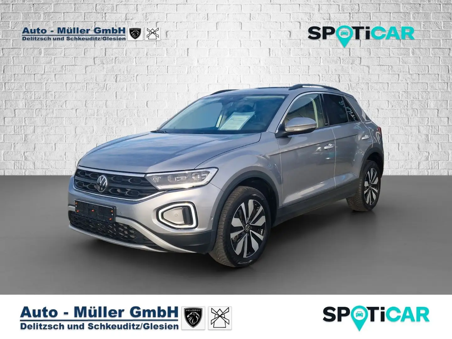 Volkswagen T-Roc Move NAVI/ACC Automatik Argent - 1