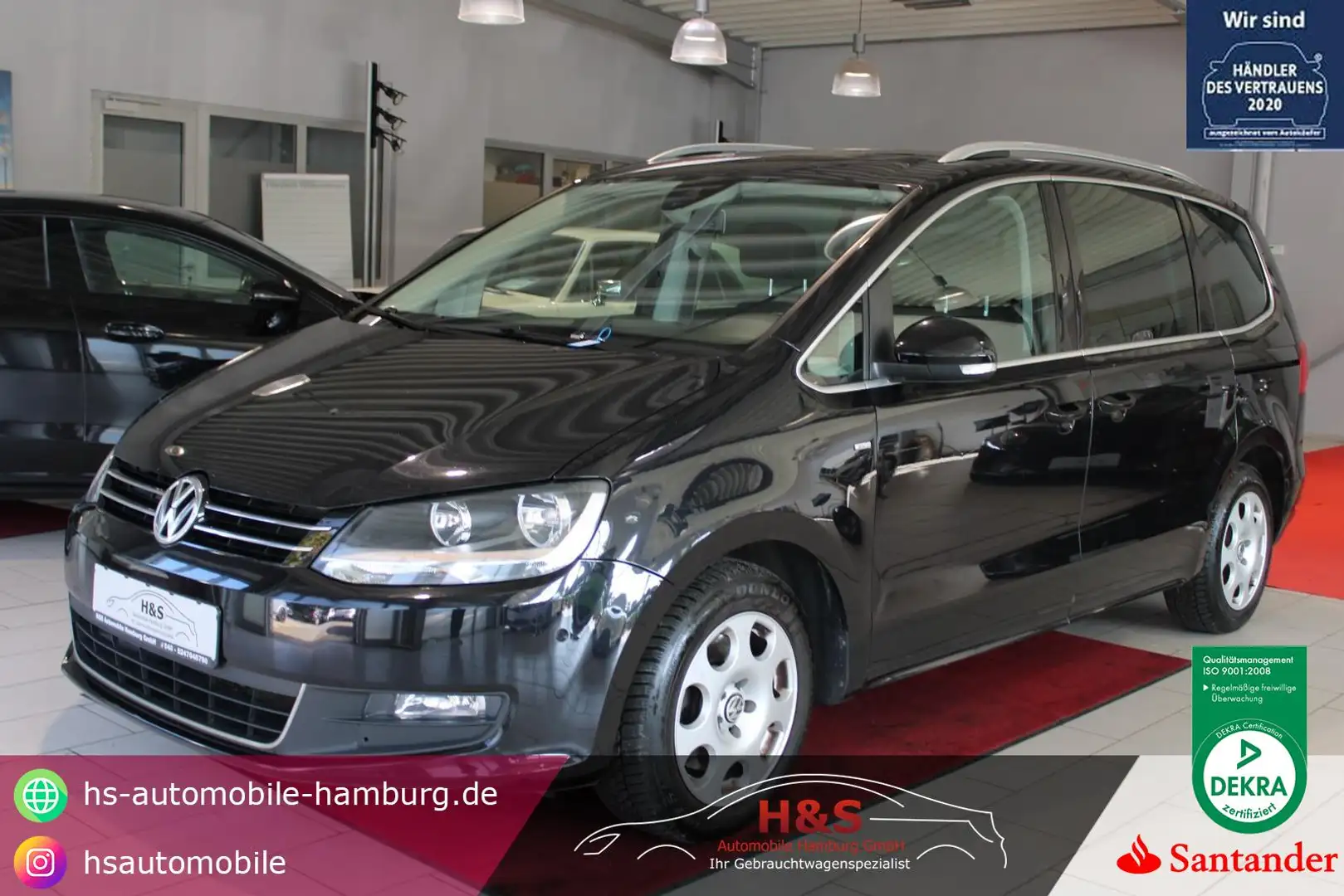 Volkswagen Sharan Cup BMT 1.4 TSI *7-Sitzer/PANO* Nero - 1