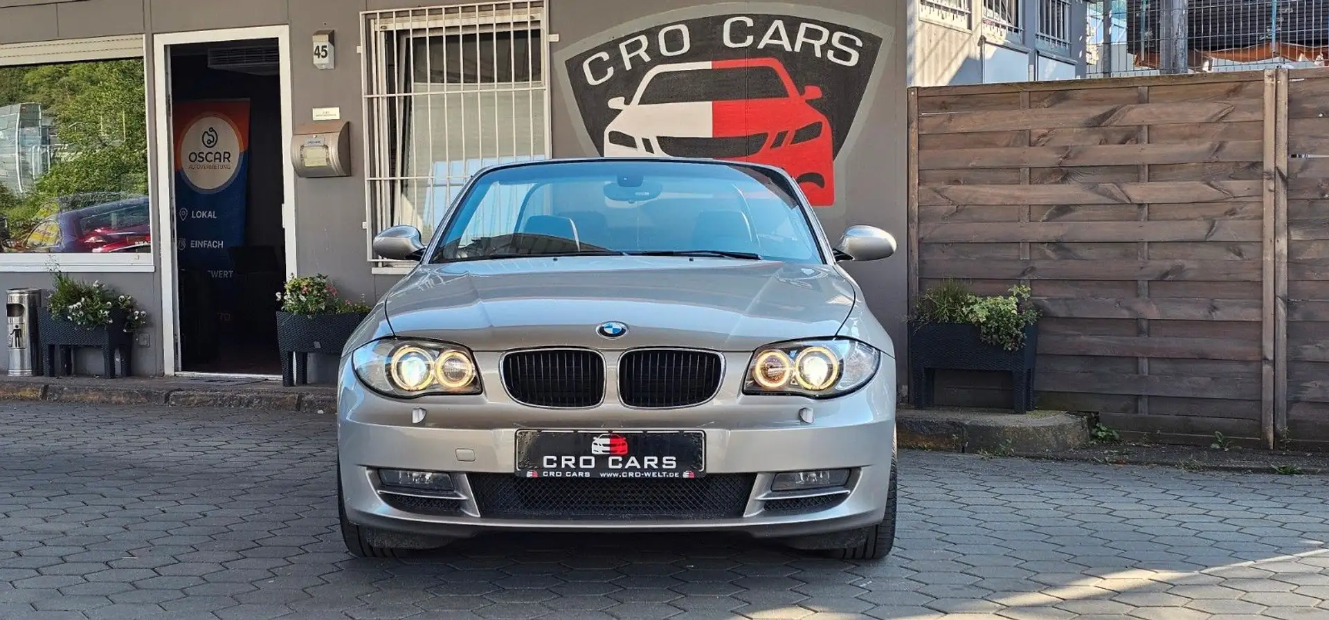BMW 120 Baureihe 1 Cabrio 120d Zilver - 2
