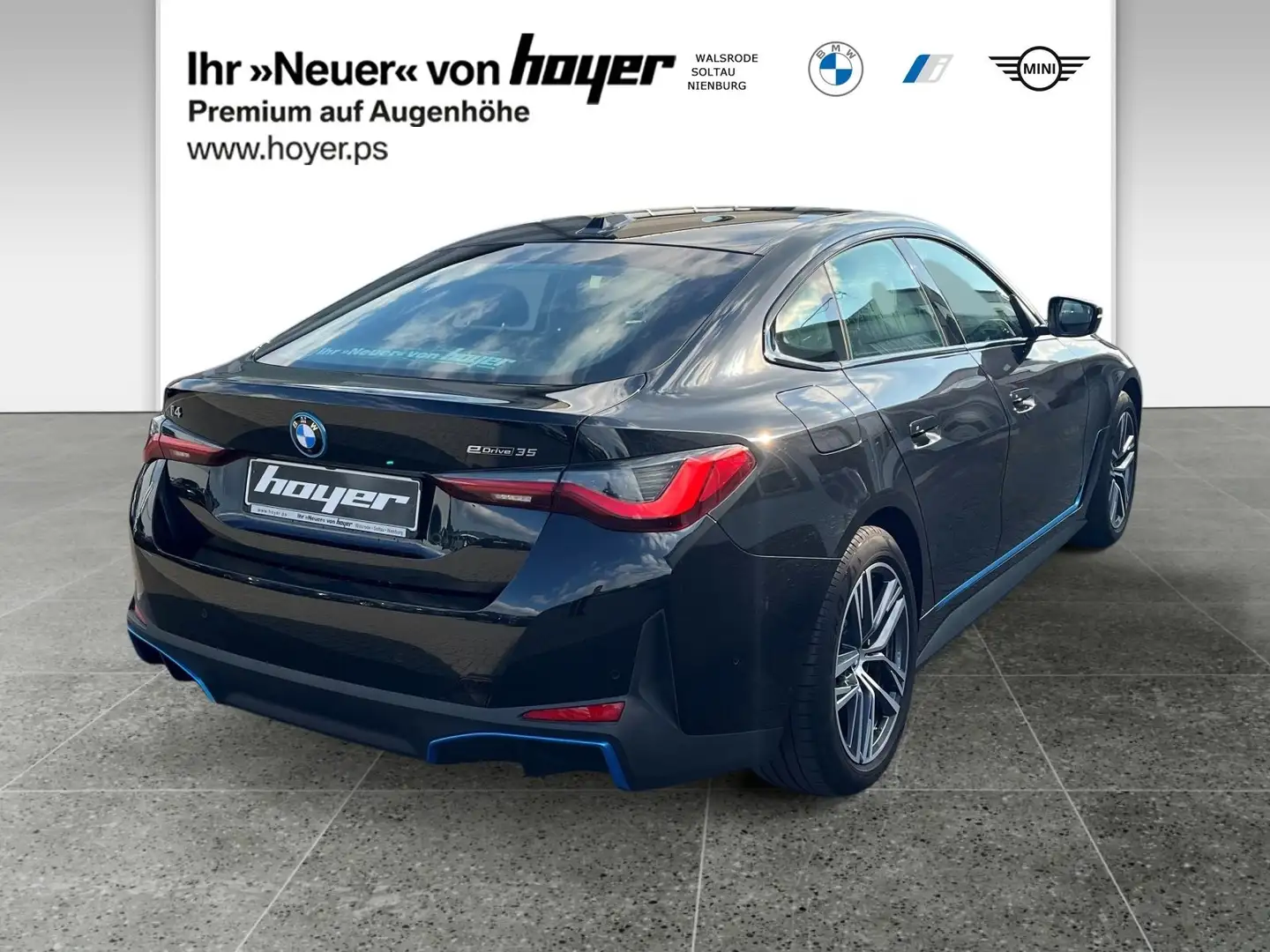 BMW i4 eDrive35 Gran Coupé HiFi DAB LED RFK Shz Noir - 2