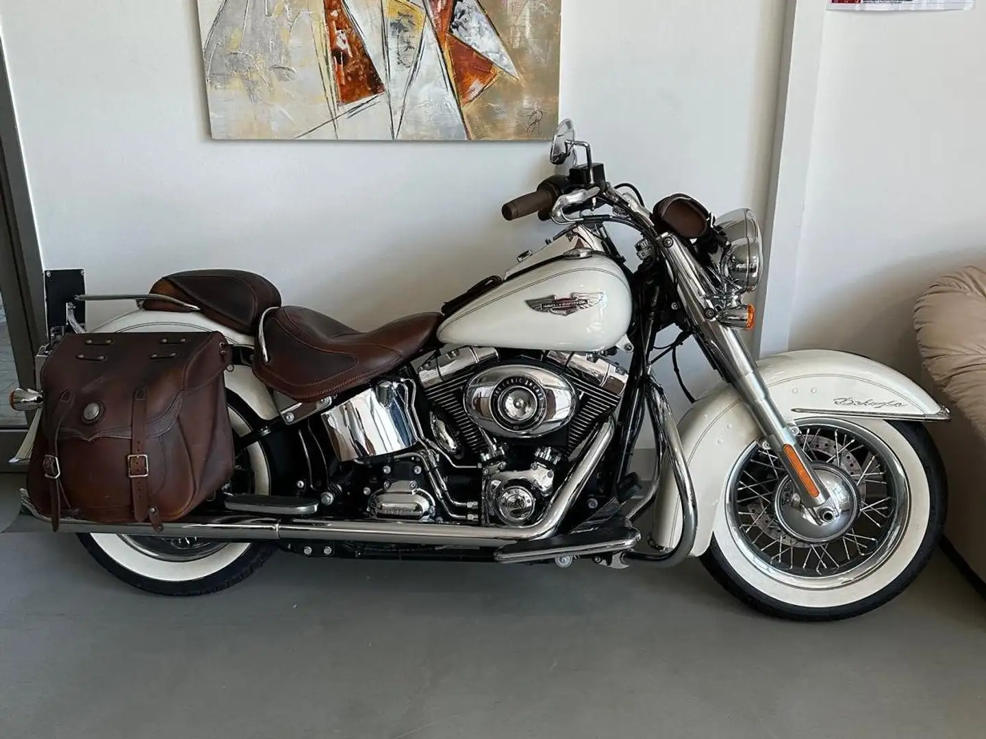 Harley-Davidson Softail de luxe Béžová - 1