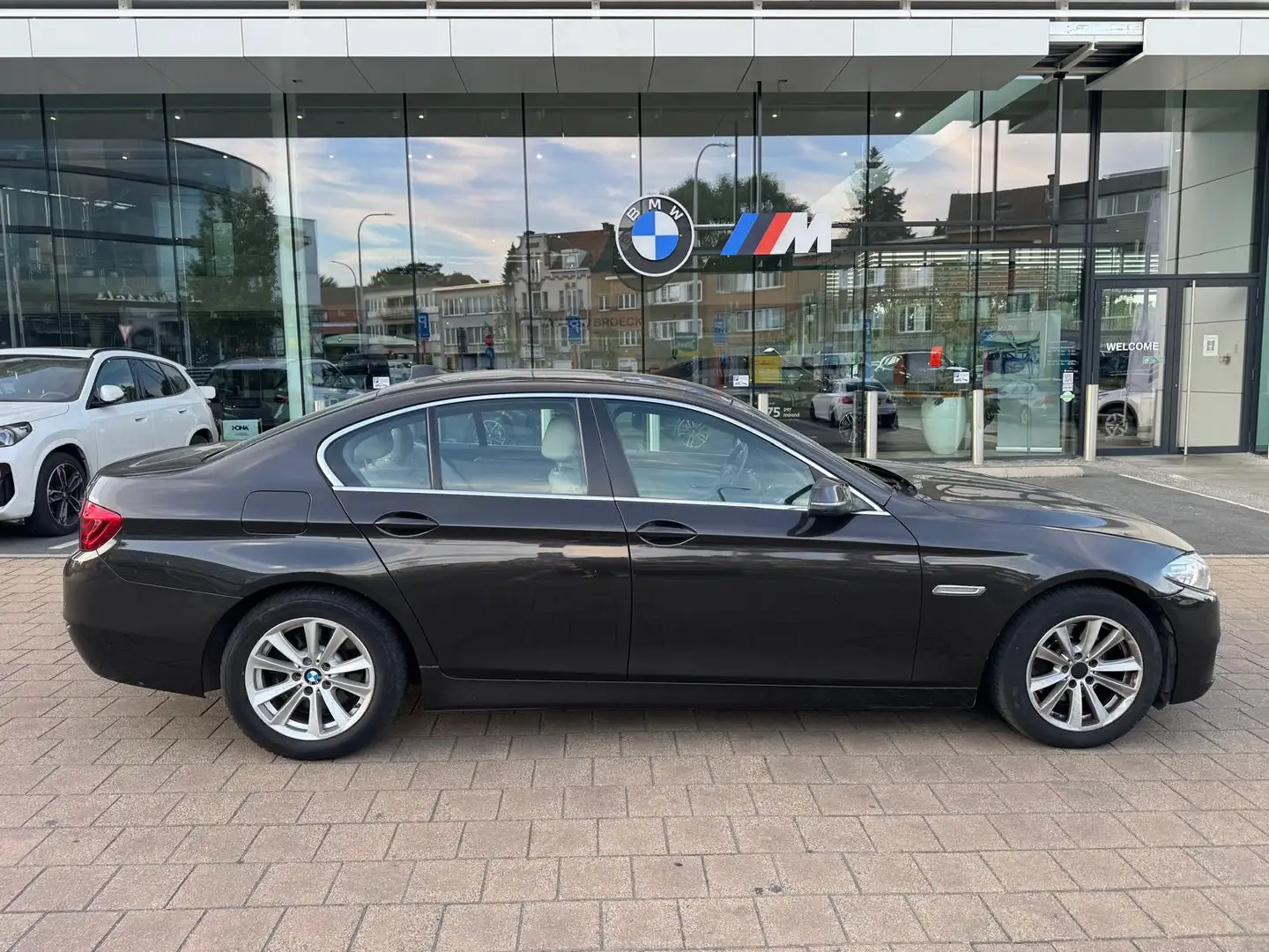 BMW 518 dA dA * XENON + CUIR + GPS + EURO6b Brun - 2