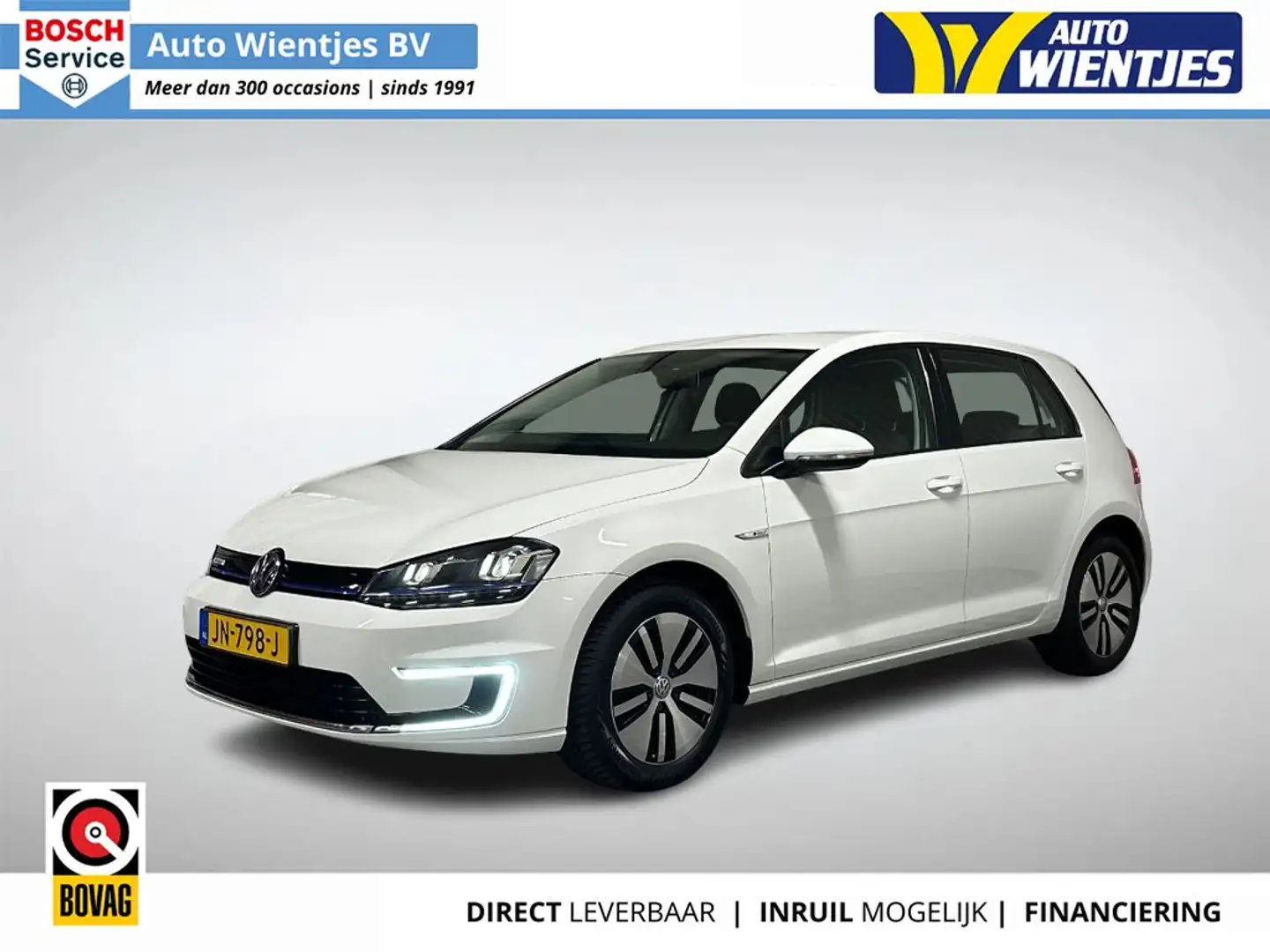 Volkswagen e-Golf Aut | 24kWh Comfort | SOH 81% | Airco-Ecc | Navi Alb - 1