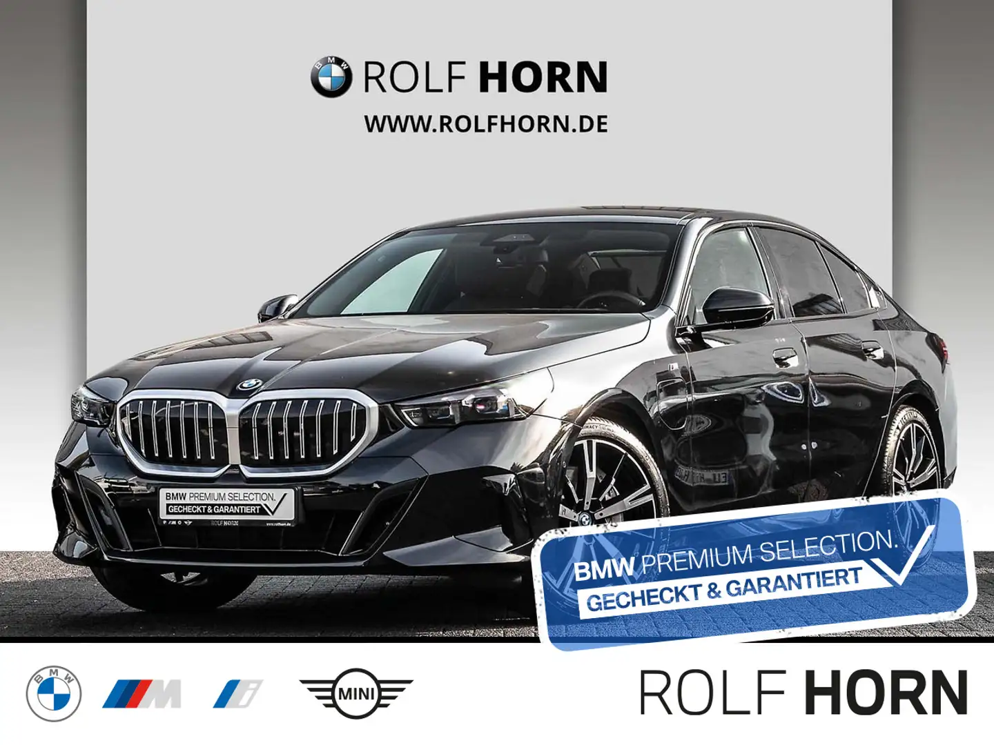BMW 550 e xDriv M Sportpaket h/k Navi RKam HeadUp 20" Schwarz - 1