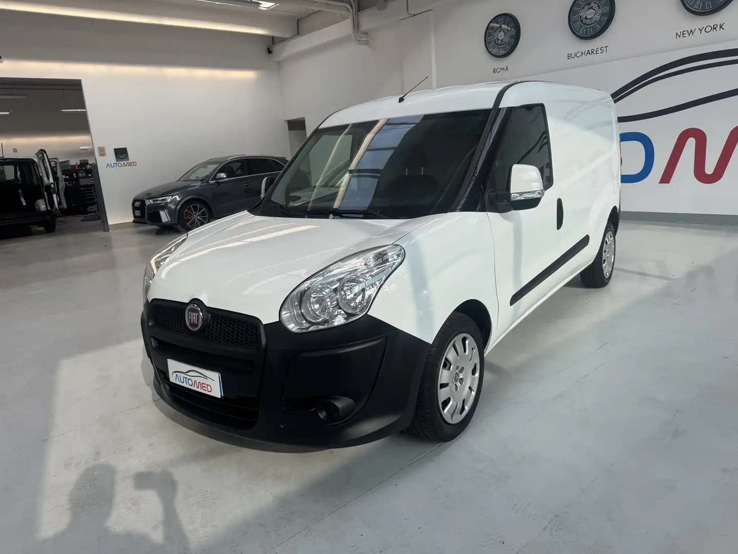 Fiat Doblo 1.4 T-jet Passo  Lungo Metano Blanc - 1