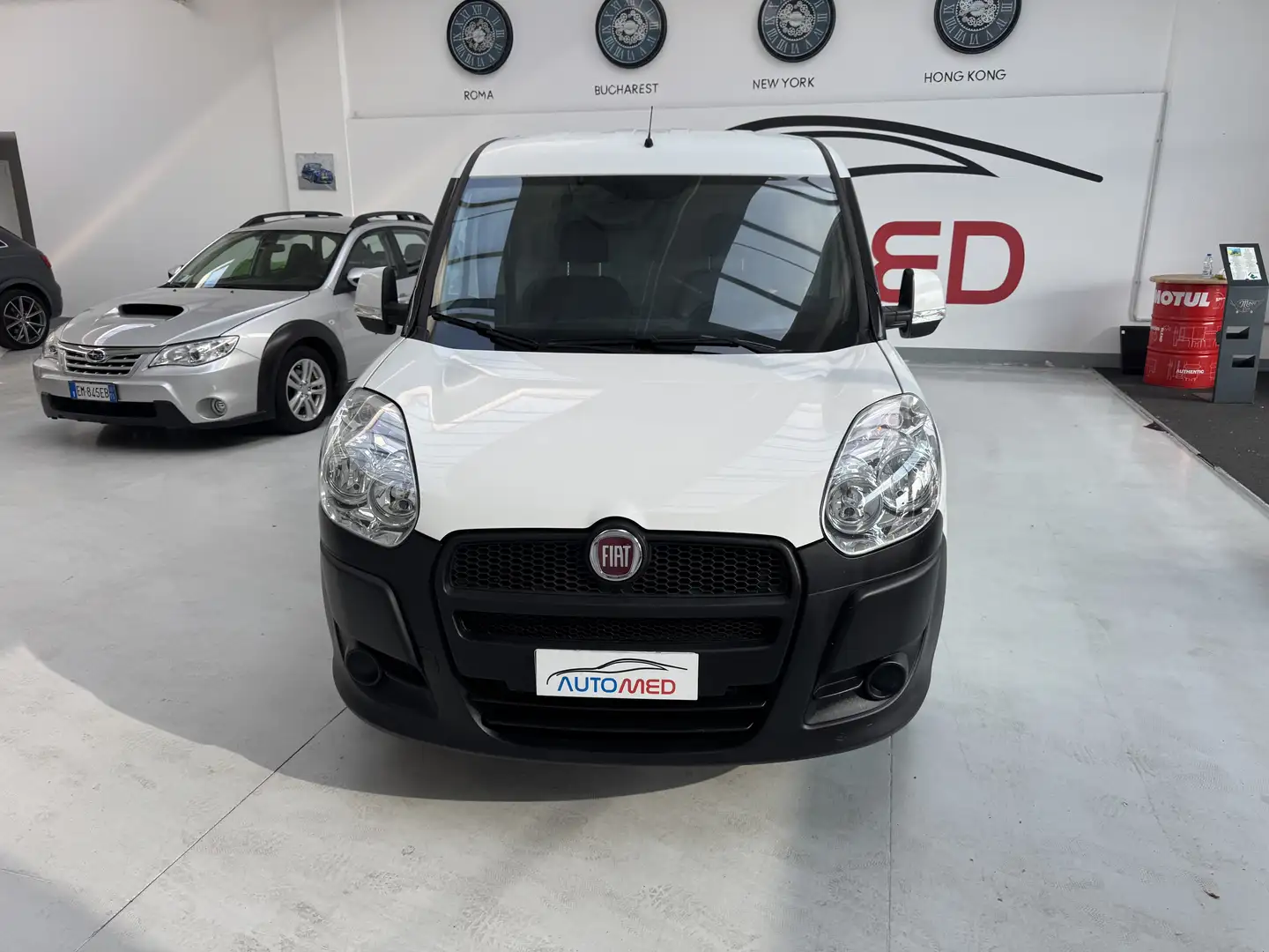 Fiat Doblo 1.4 T-jet Passo  Lungo Metano Blanc - 2