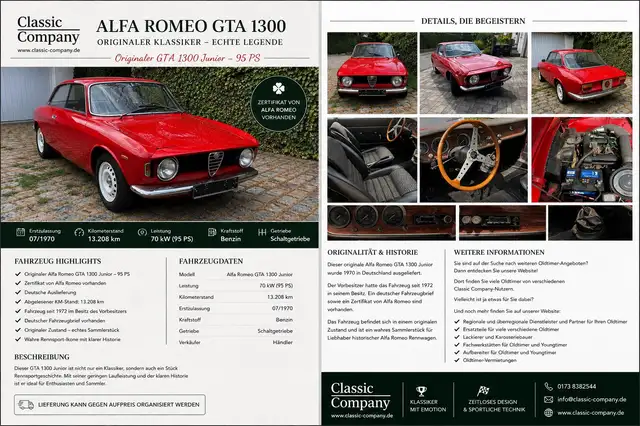 Alfa Romeo GTA 1300
